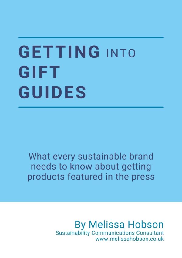 Getting into gift guides logo