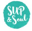 SUP & Soul logo SUP & Soul logo: white text over a turquoise circle