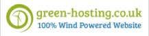 Wind powered Green Hosting
